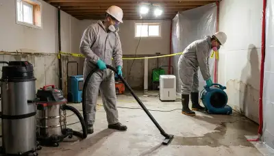 Basement flood cleanup in Independence, MO for water damage restoration and fast water extraction