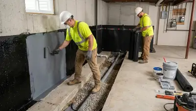 Basement waterproofing service in Independence, MO for water damage protection and foundation repair