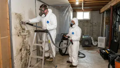 Mold removal inspection in Independence, MO home by 24/7 water damage experts