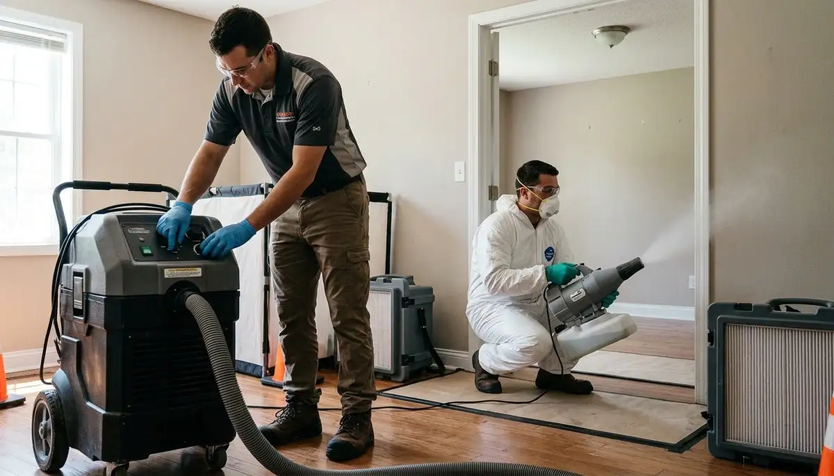 Water damage odor removal service in Independence, MO for homes with musty smell cleanup