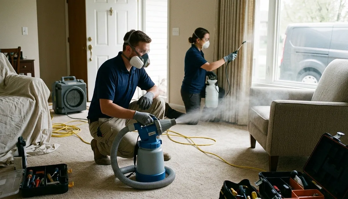 Water damage odor removal service in Independence, MO for homes with musty smell cleanup