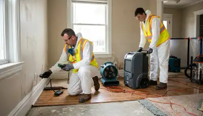 Water damage restoration team serving Independence, MO for emergency cleanup and repair