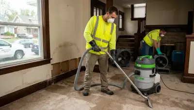 Water damage restoration team serving Independence, MO for emergency water extraction and cleanup