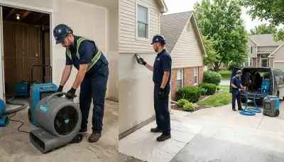 Water damage restoration team serving Independence, MO for residential and commercial cleanup