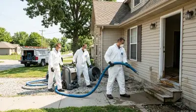 Water damage restoration team serving Independence, MO for emergency cleanup and repair