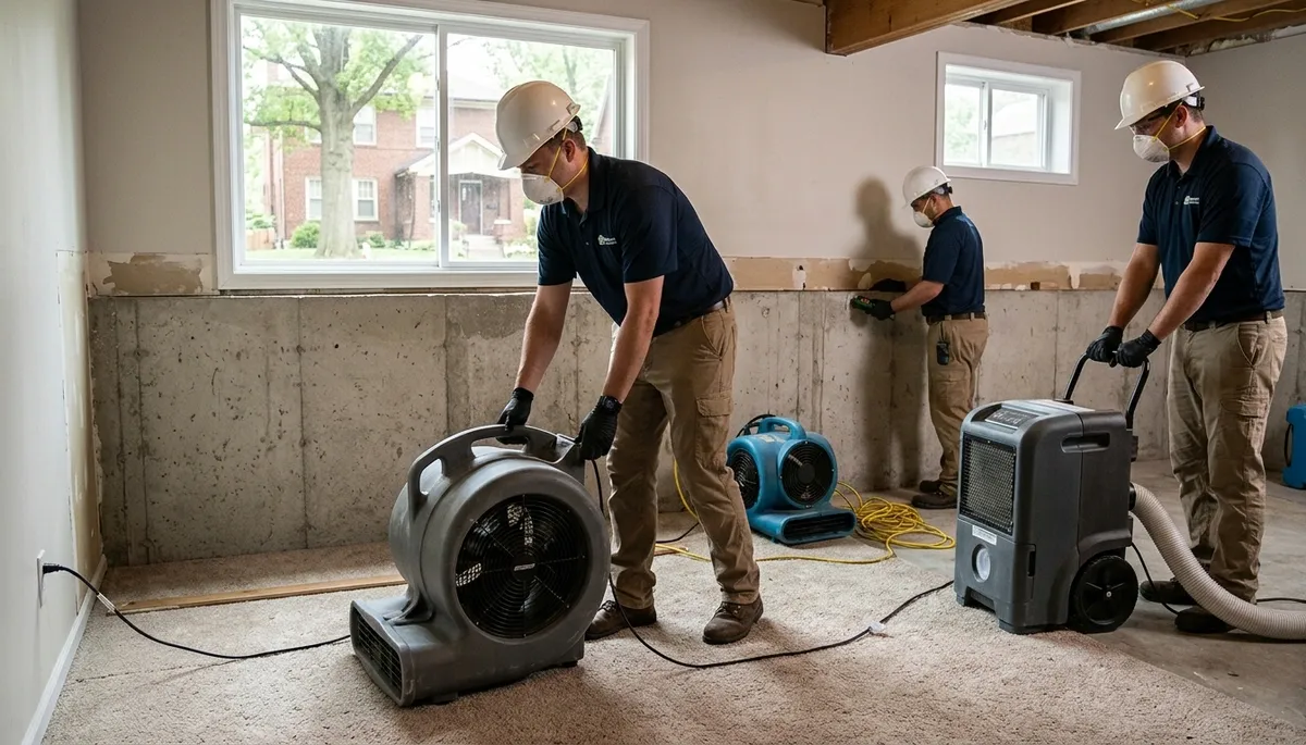 Water damage restoration team serving homes and businesses in Independence, MO