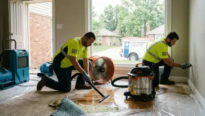 Water damage restoration team serving Independence, MO with professional cleanup and repairs